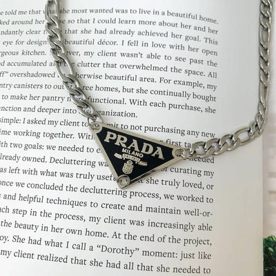 The Repurposed Vintage Prada Necklace
