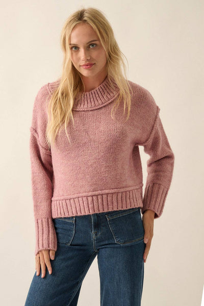 The Vera Exposed Seam Sweater