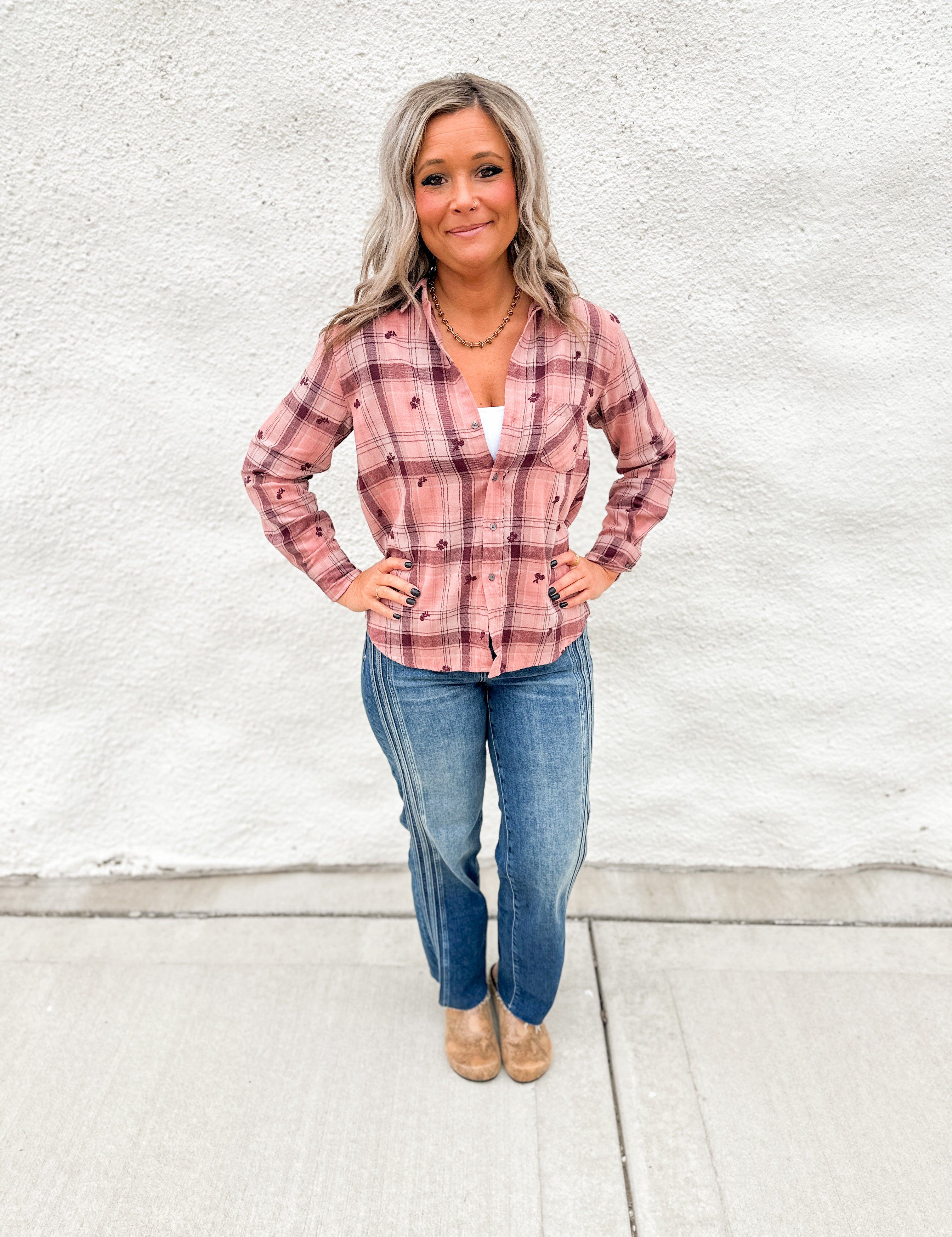 The Galina Button Down Top by Dear John Denim