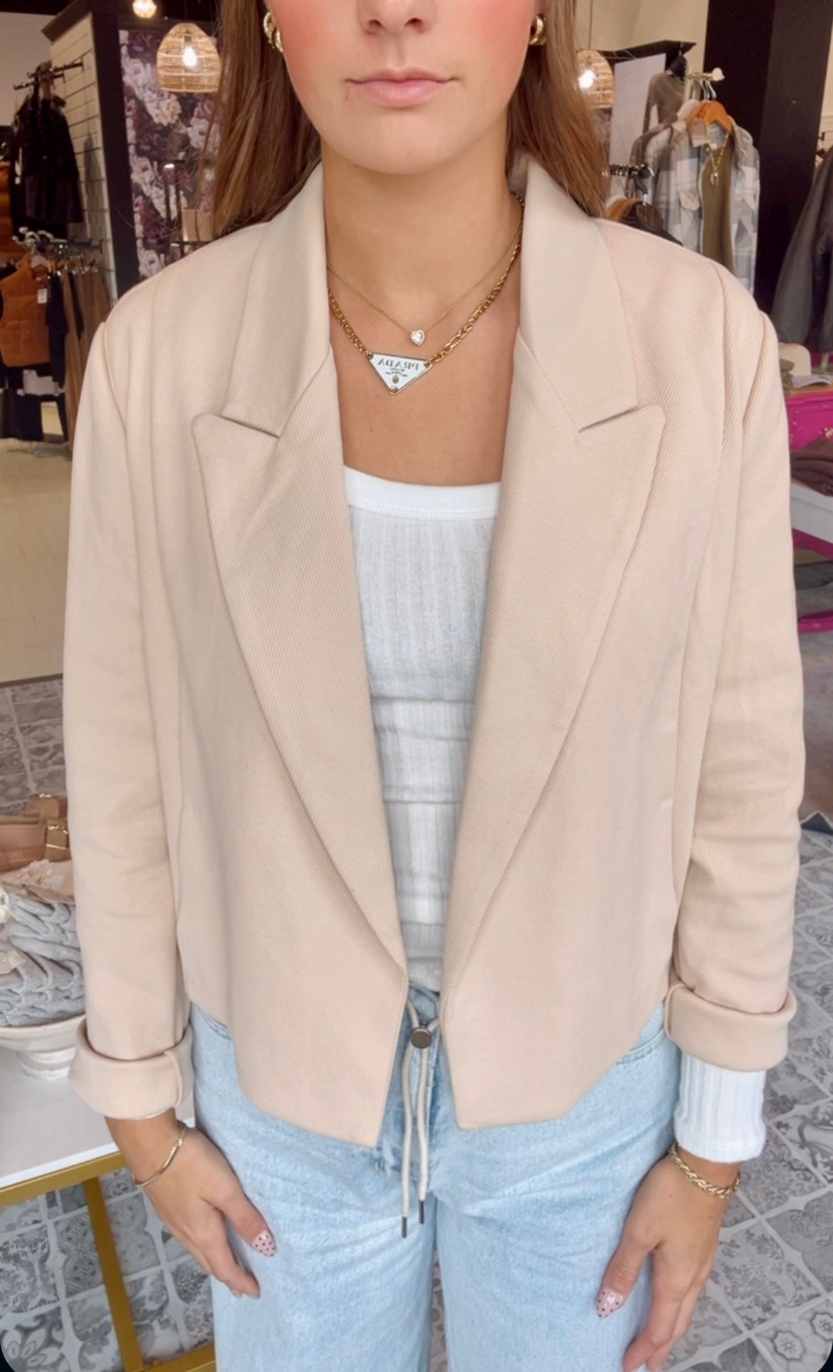 The Celeste Knit Blazer