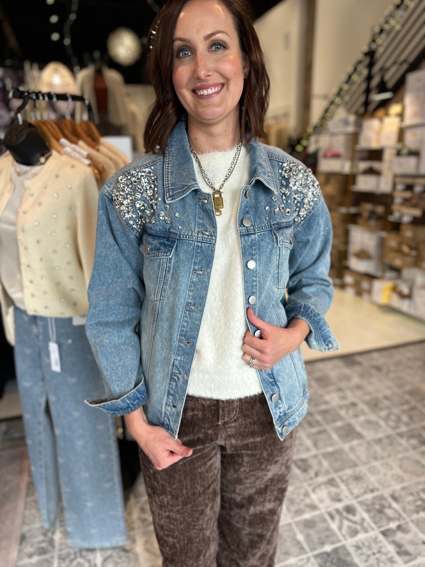 DEAR JOHN The Janette Embellished Jacket