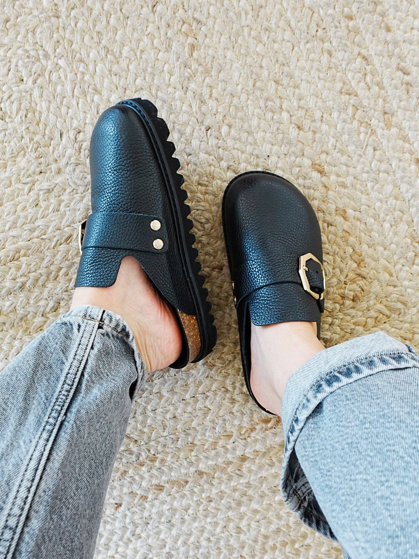 The Grisel Leather Black