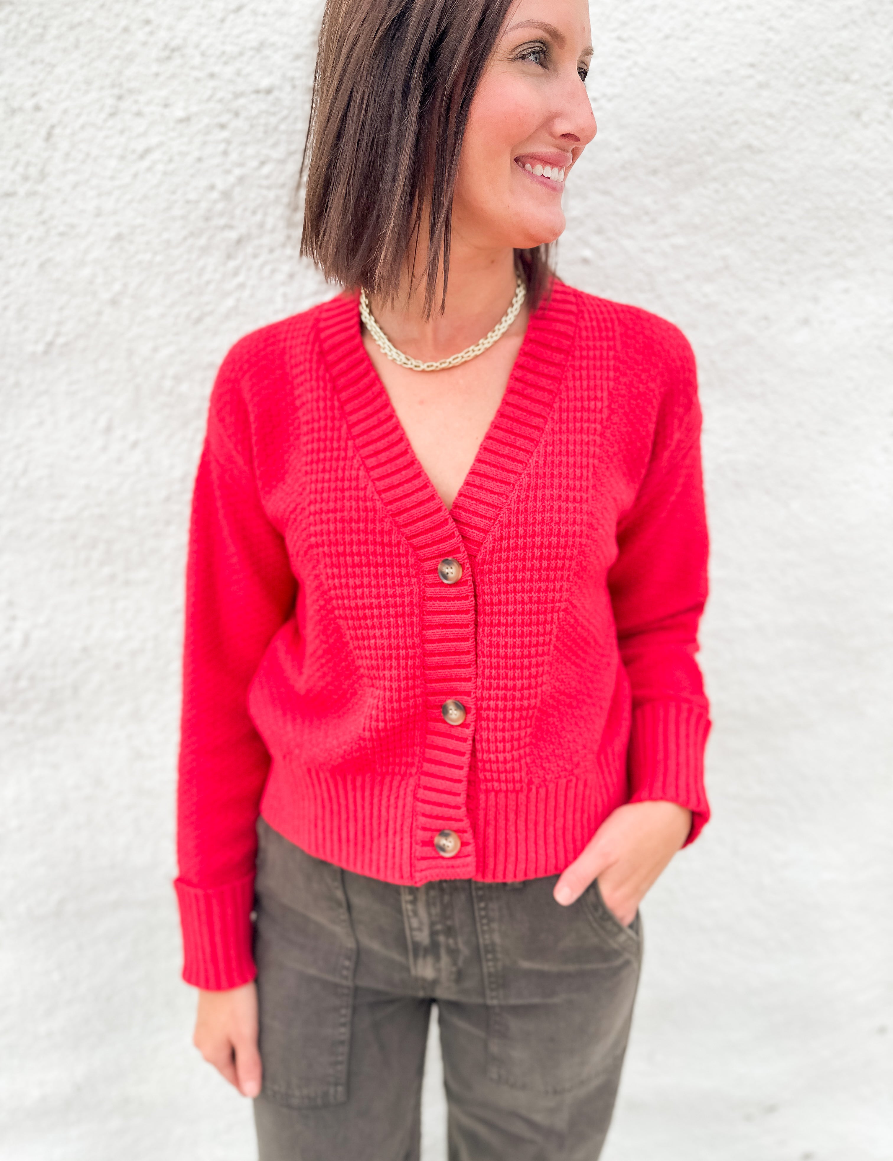 The Wrenly Button-Up Cardigan