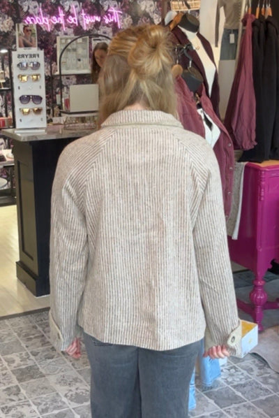 The Sydney Mixed Media Blazer