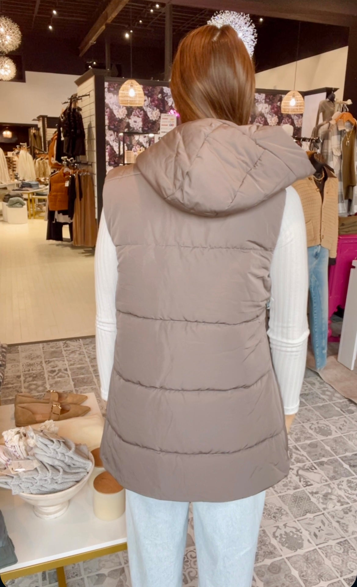 The Maeve Hooded Puffer Vest