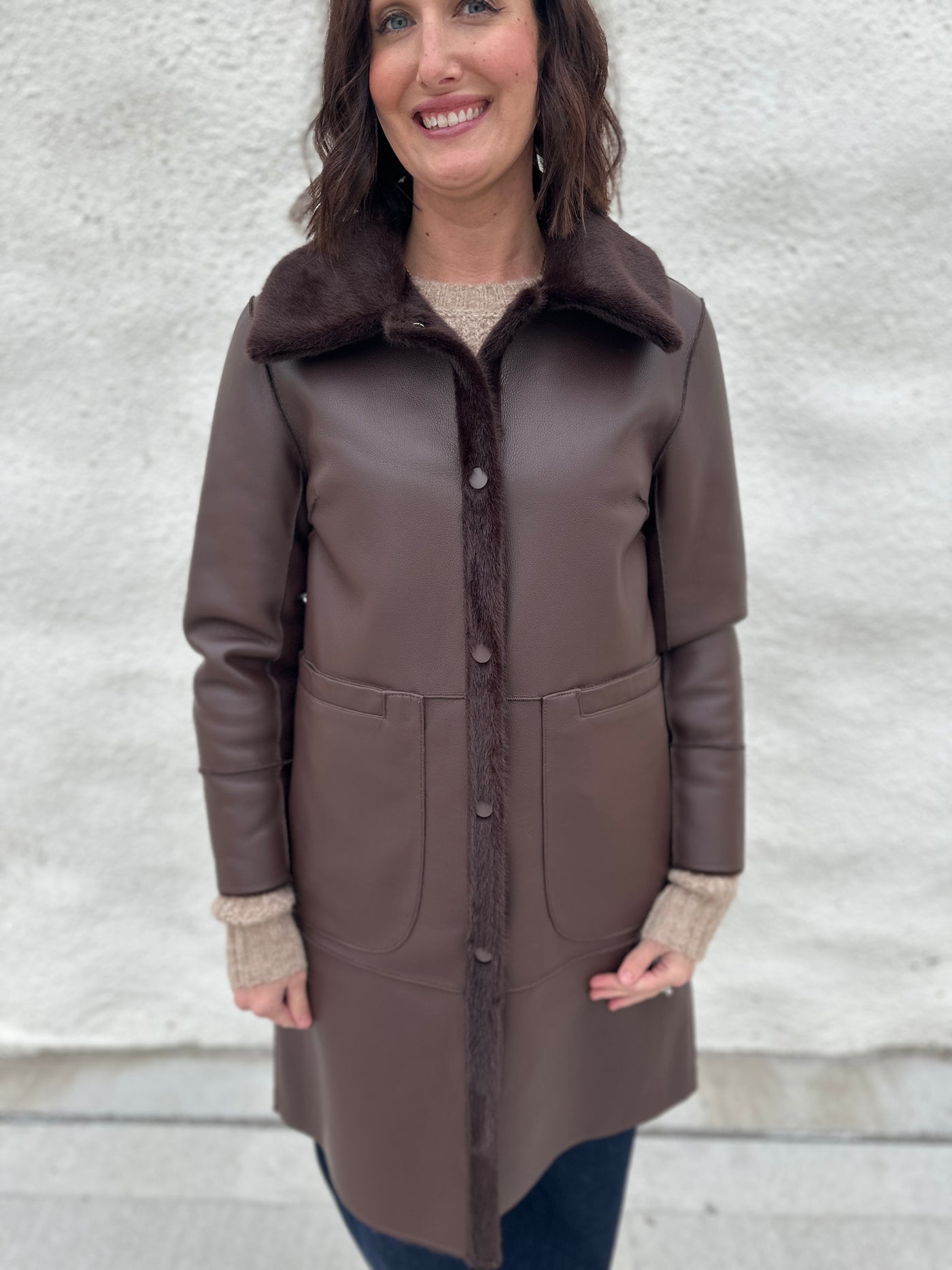 LOVE TOKEN The Austin Reversible Coat
