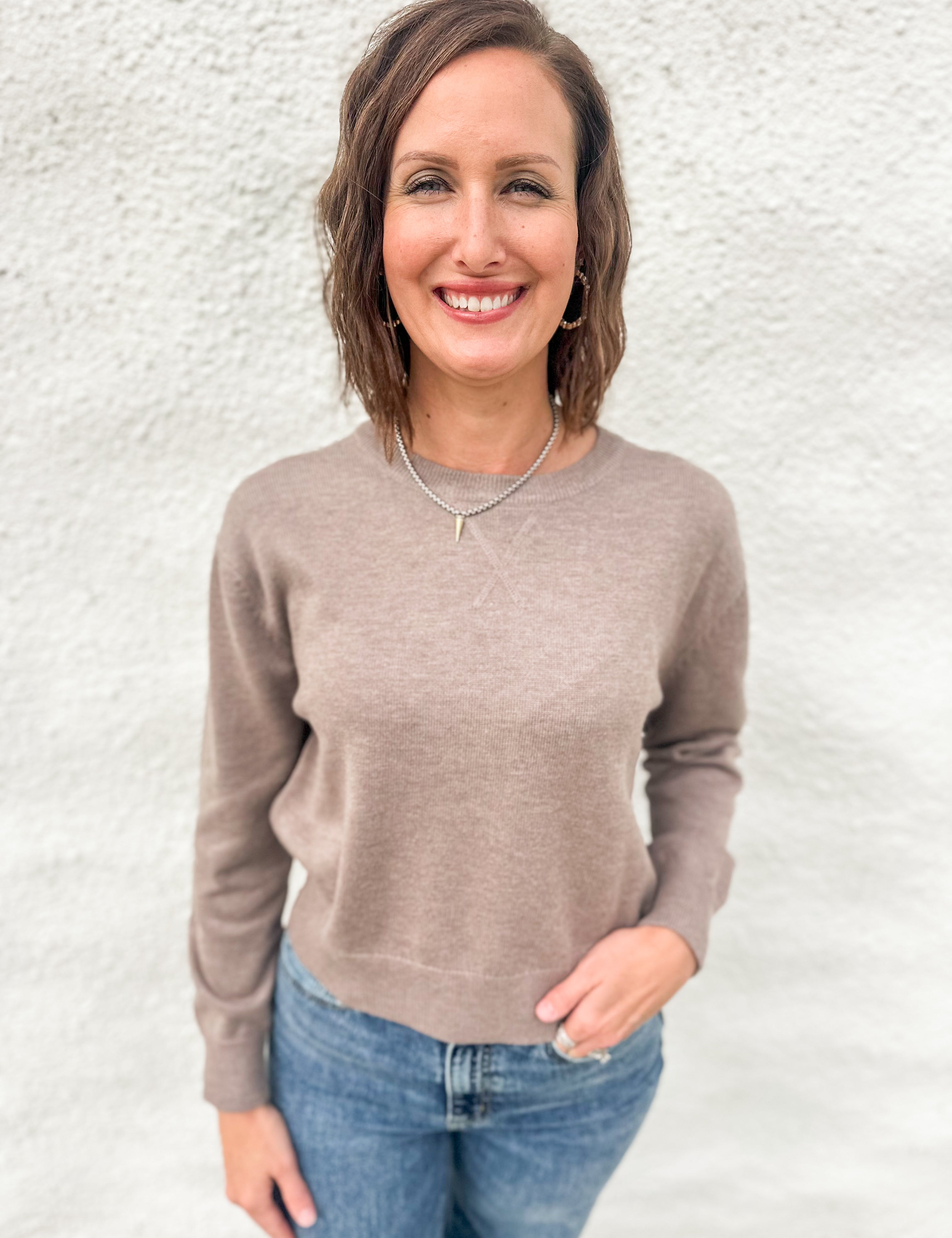 The Poppy Crew Neck Sweater