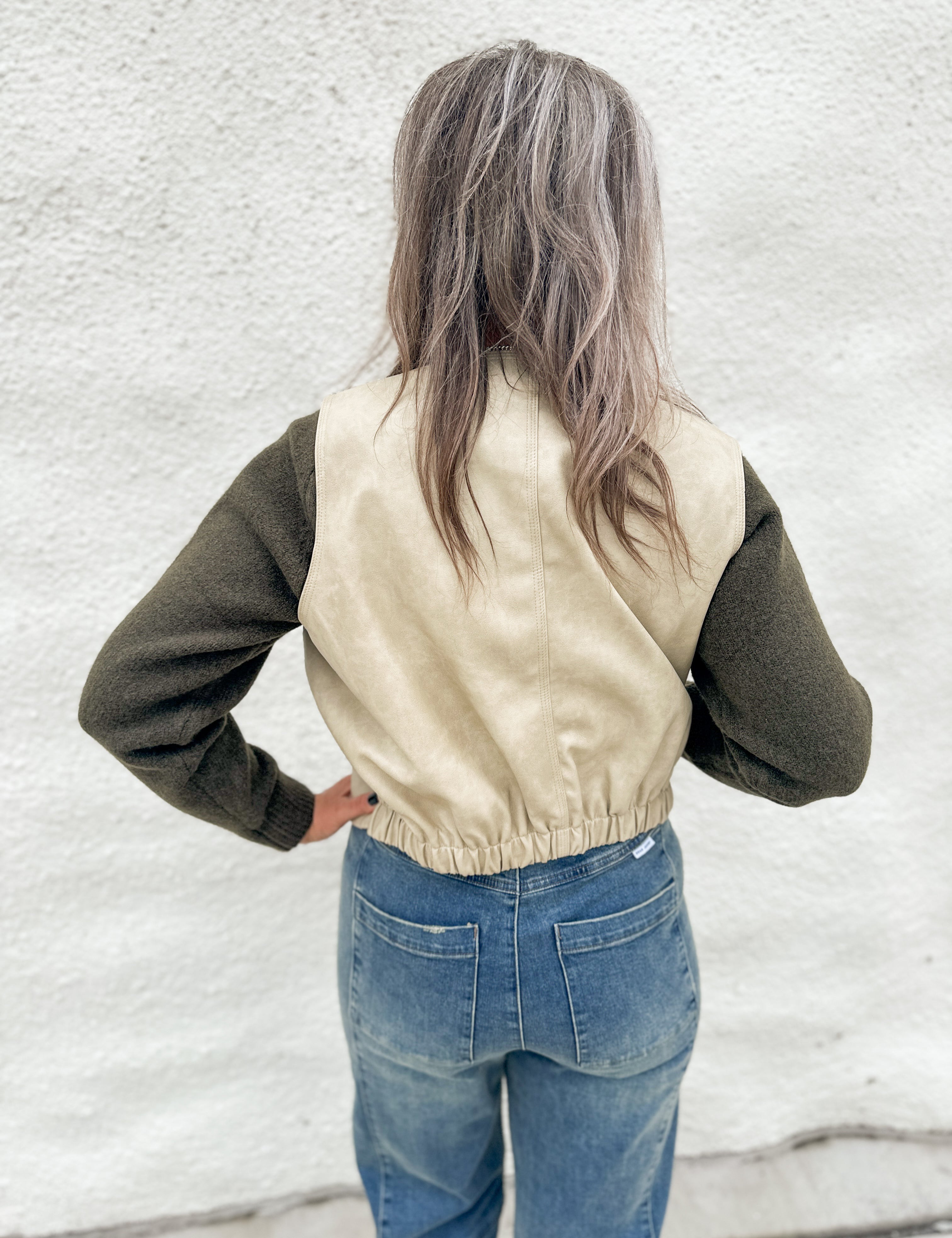 The Blair Faux Leather Vest