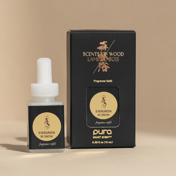 Evergreen in Snow Smart Vial