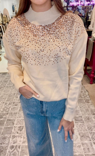 The Stardust Detail Sweater