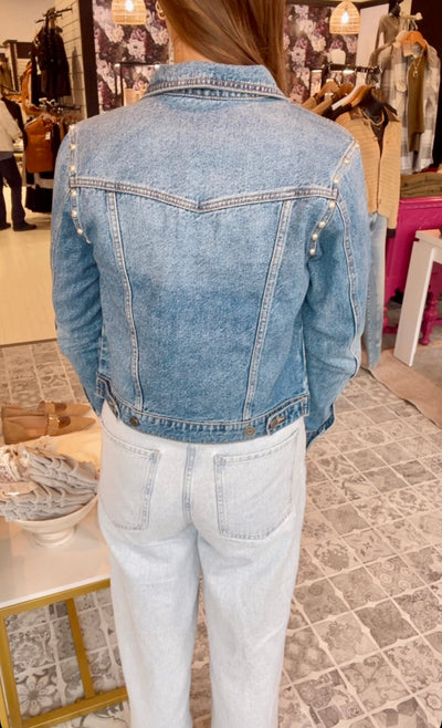 HIDDEN The Shauna Studded Trucker Jacket