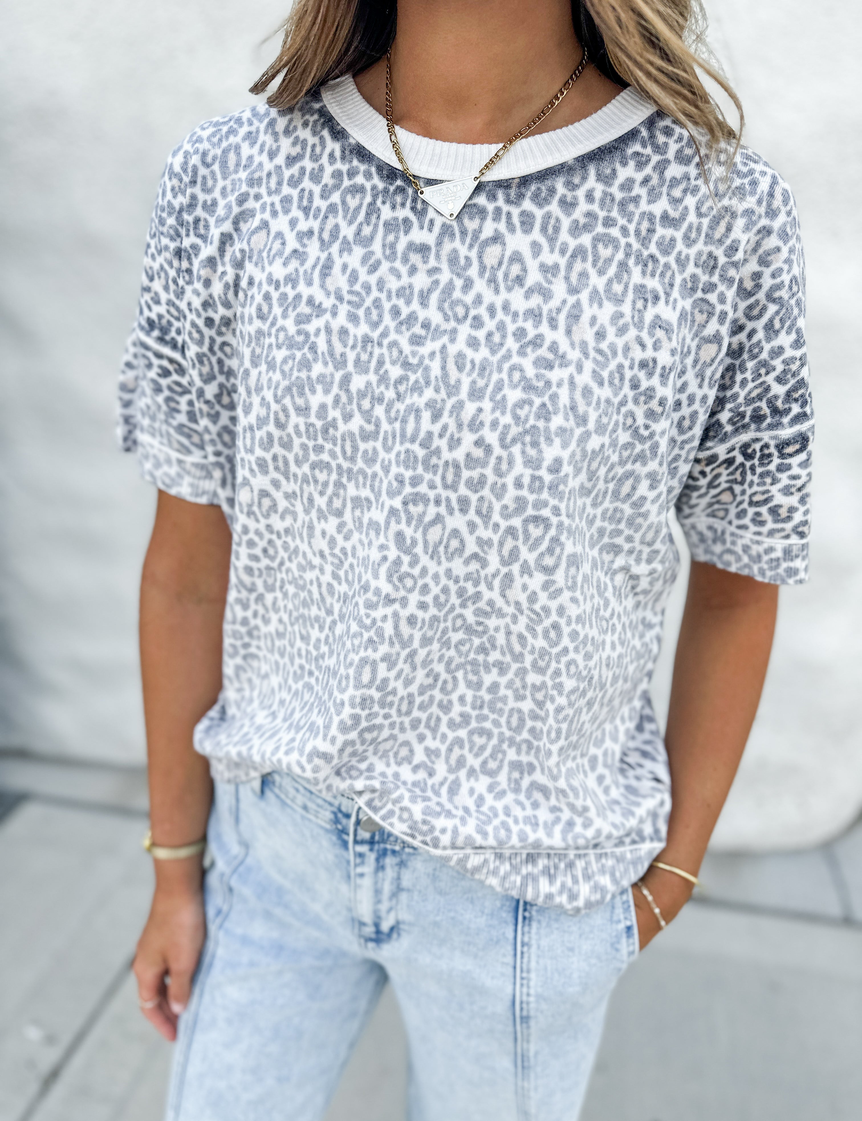 The Demi Short Sleeve Sweater