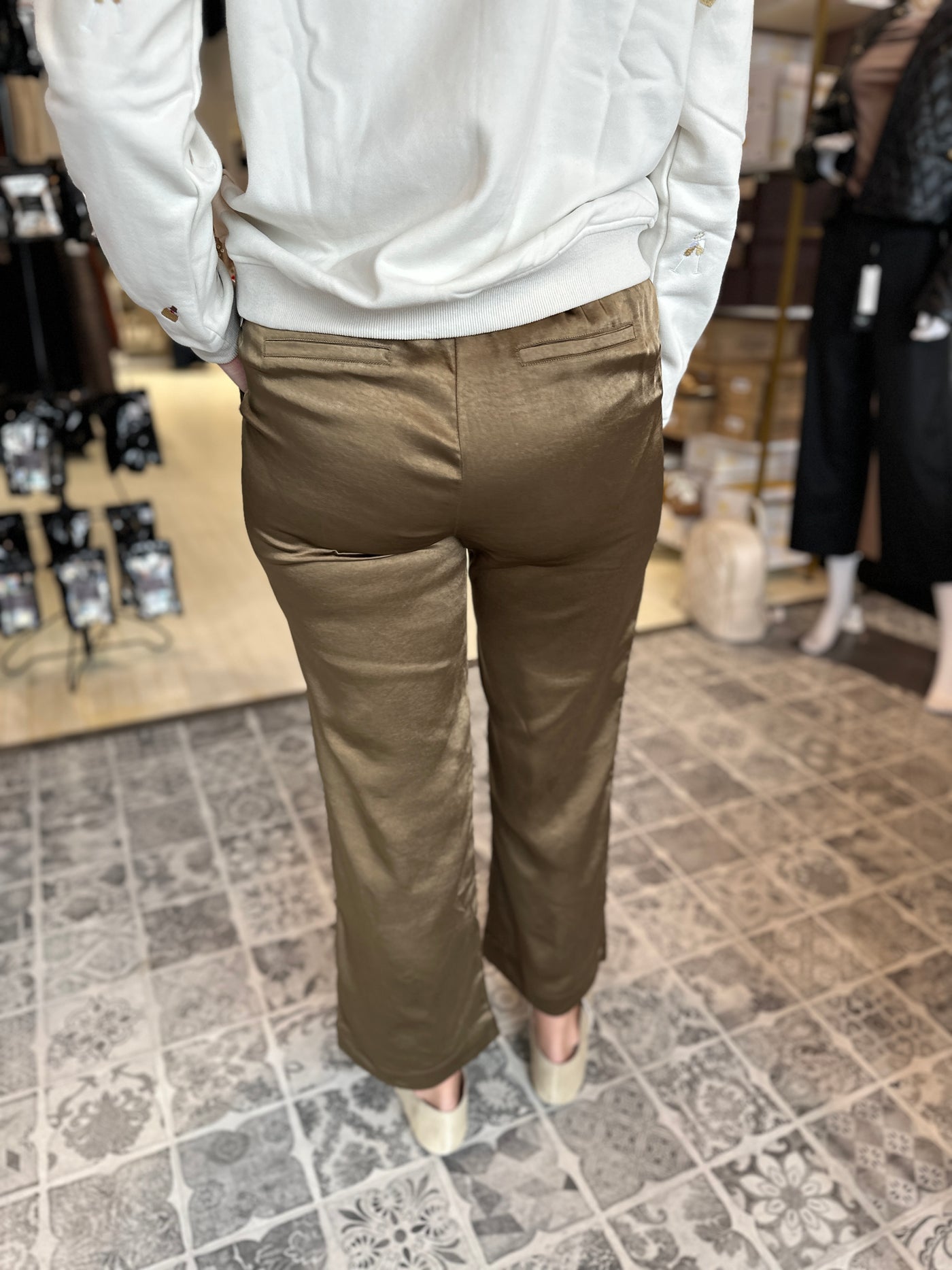 The Monroe Satin Pants