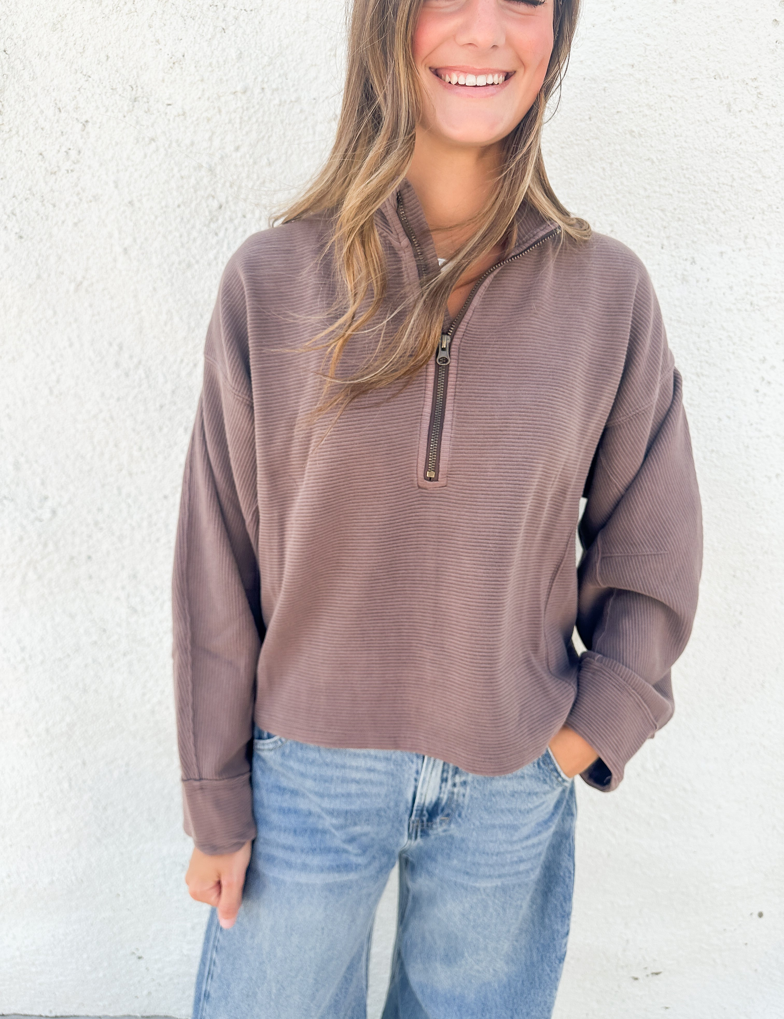 The Celeste Quarter Zip by Free People
