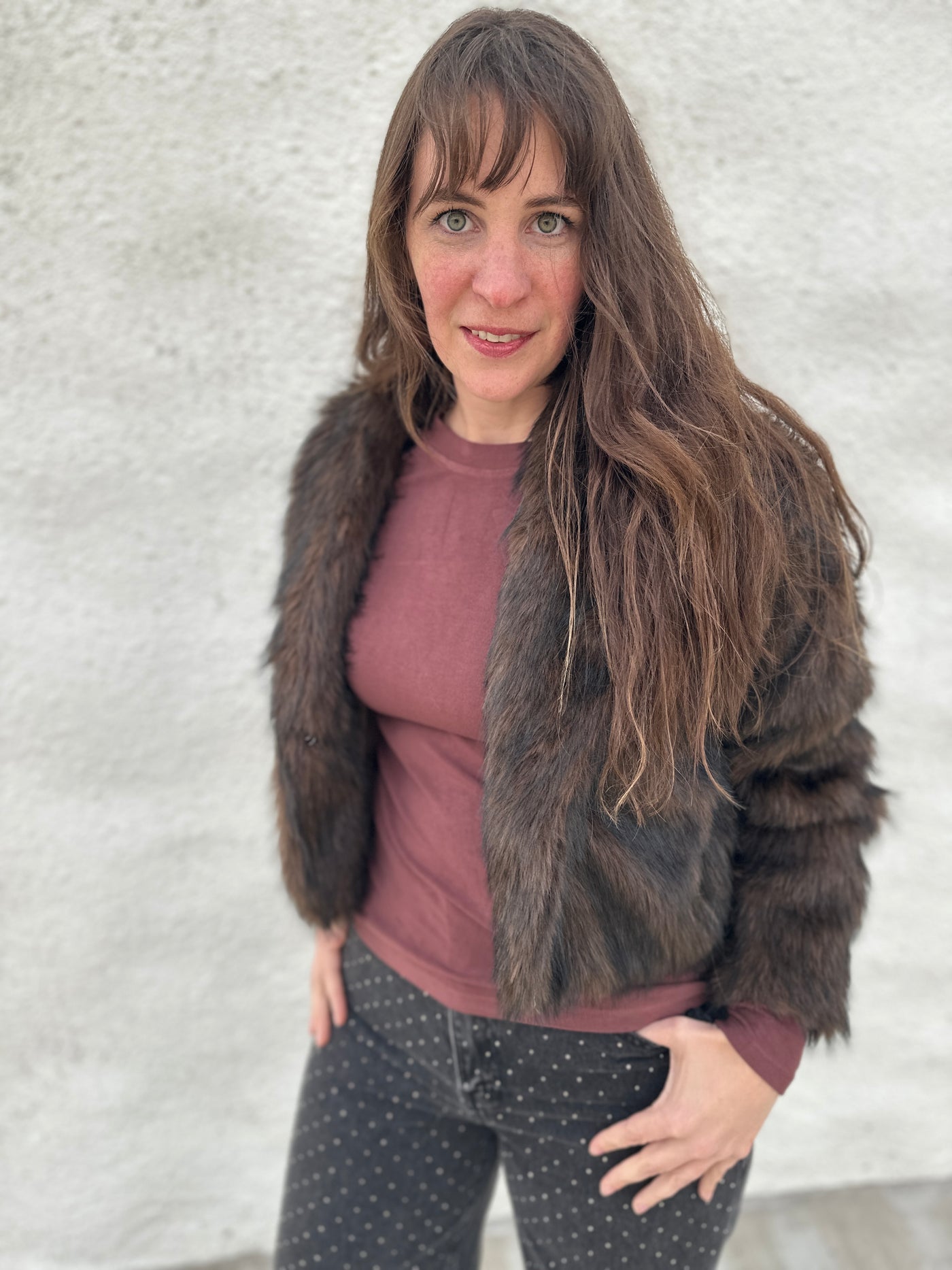 The Eloise Faux Fur Jacket