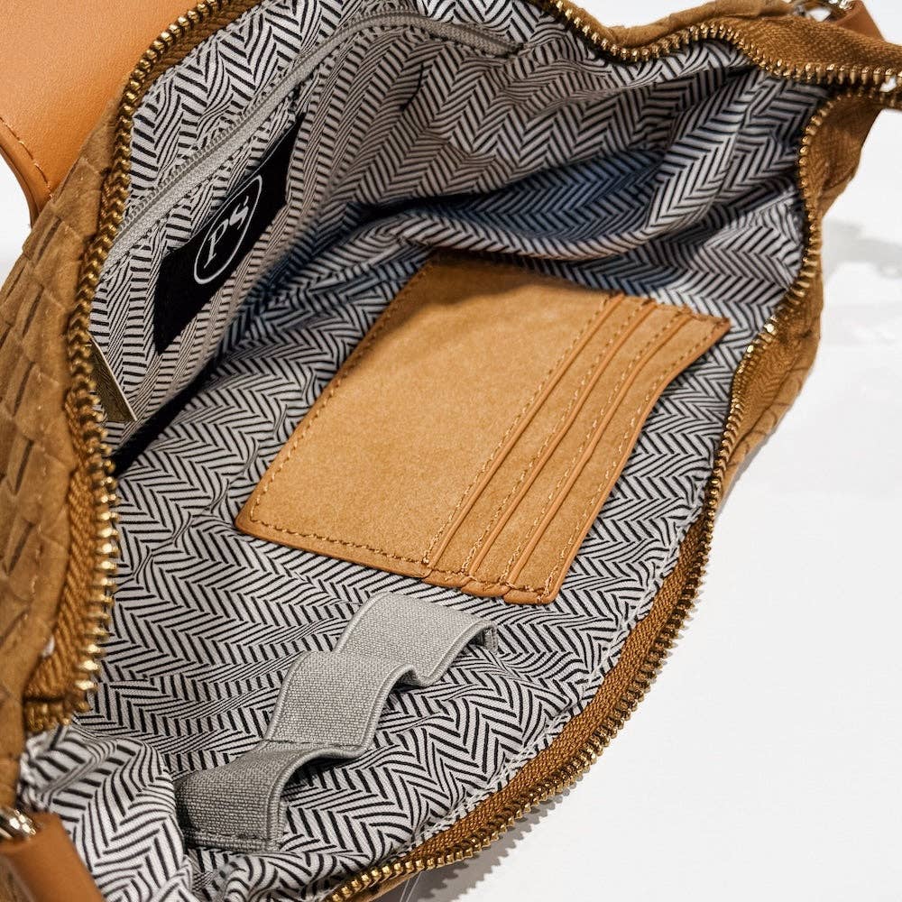 The Selena Suede Flap Crossbody