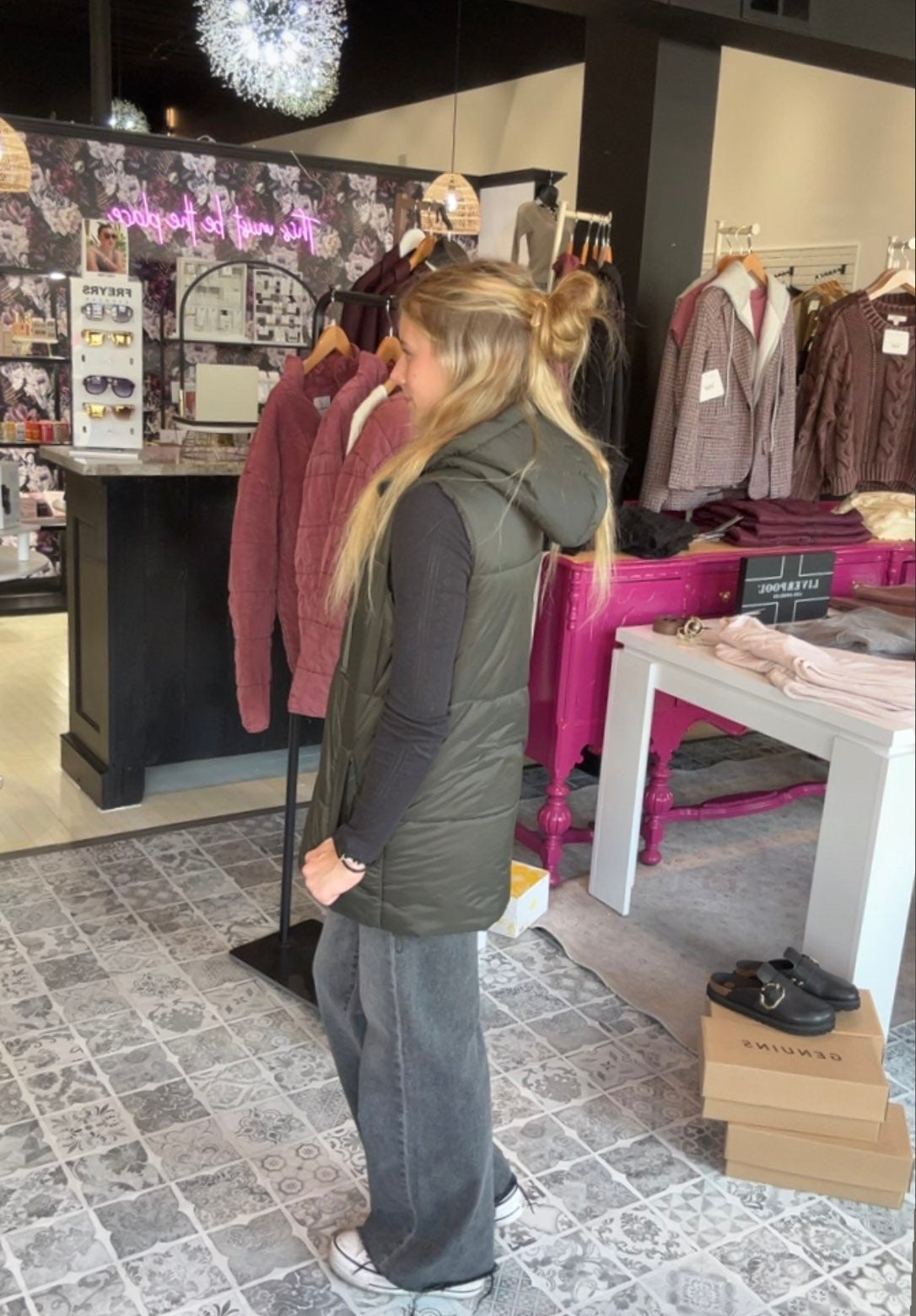 MONO B The Jaxtyn Longline Vest