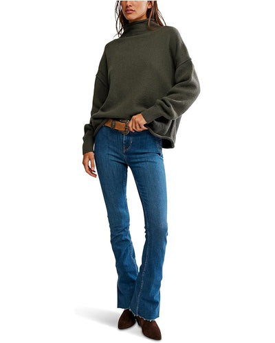 FREE PEOPLE The WTF Torres Roll Neck Sweater