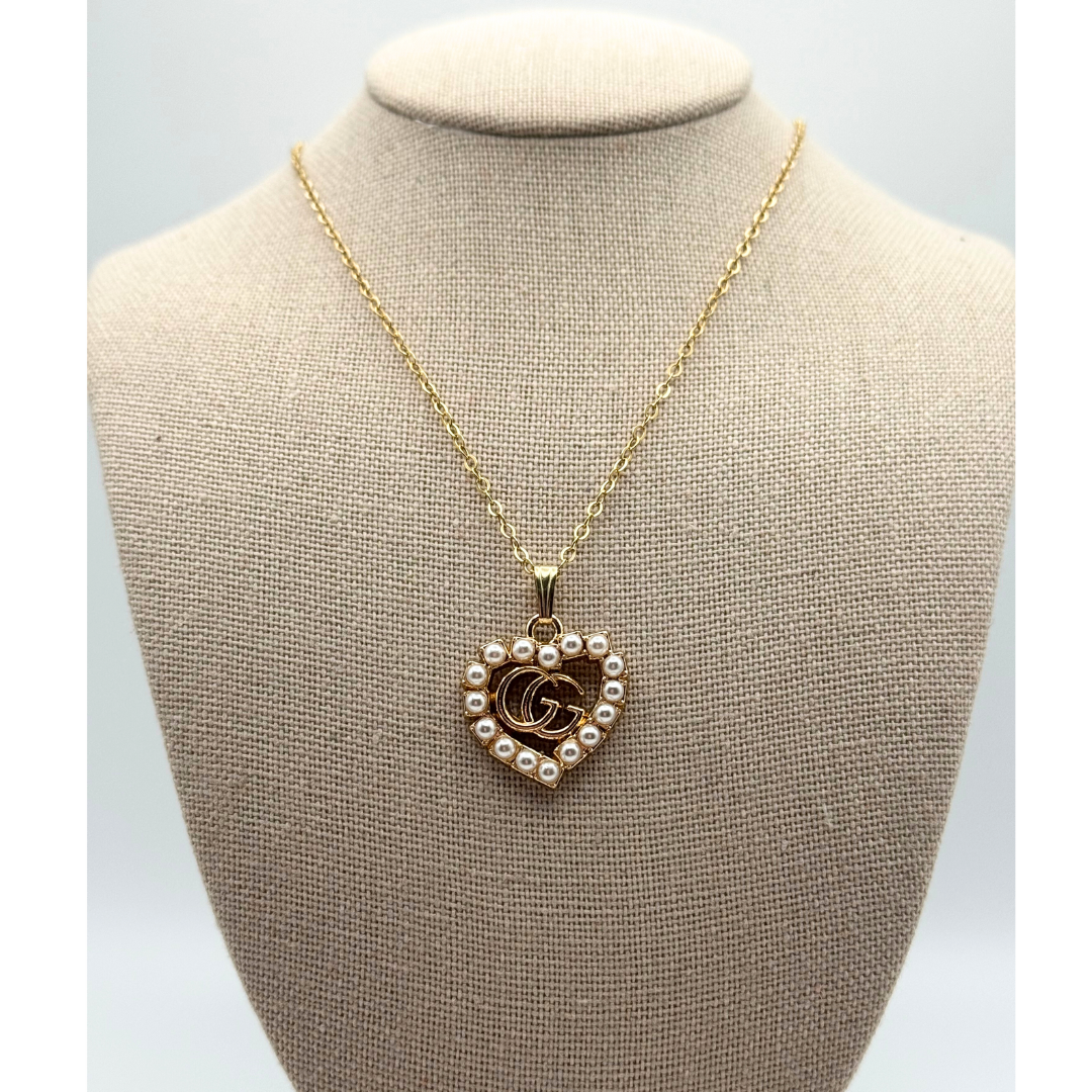 14K Gold Filled Gucci Pendant Necklace