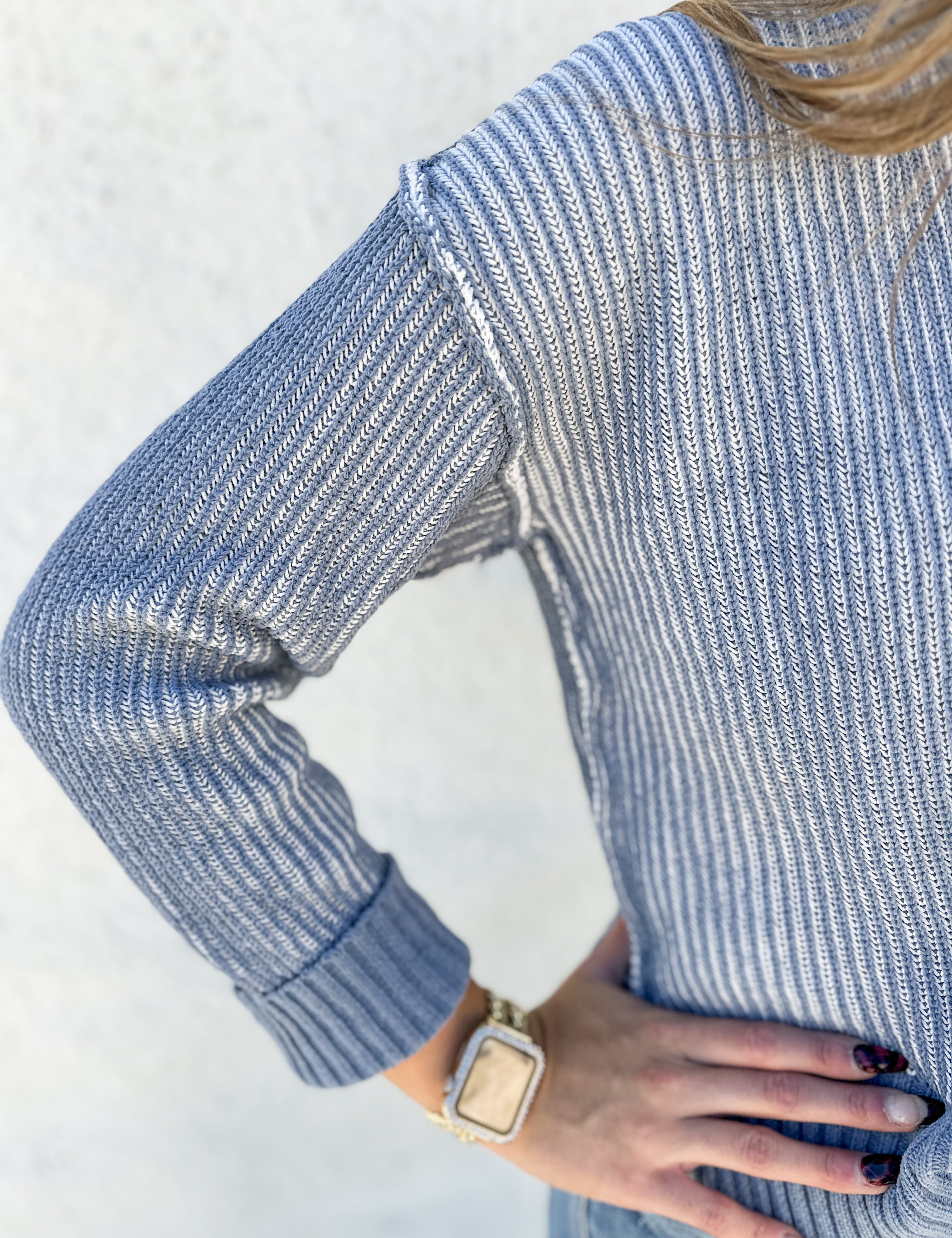 The Ember Side Slit Detail Sweater