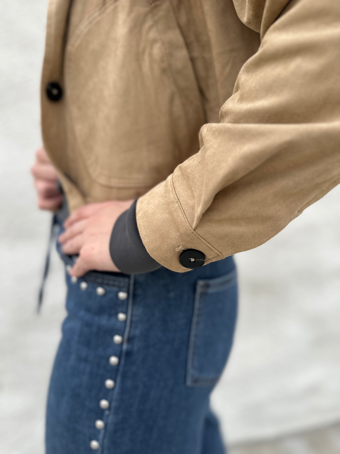 The Kellen Suede Jacket