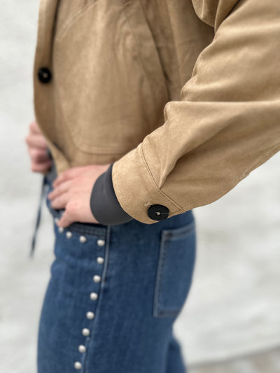 The Kellen Suede Jacket