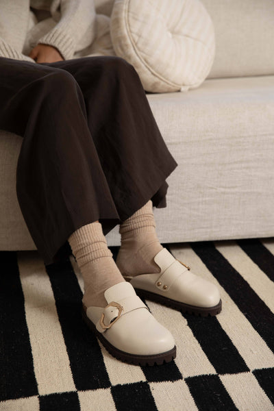 GRISEL LEATHER CHALK