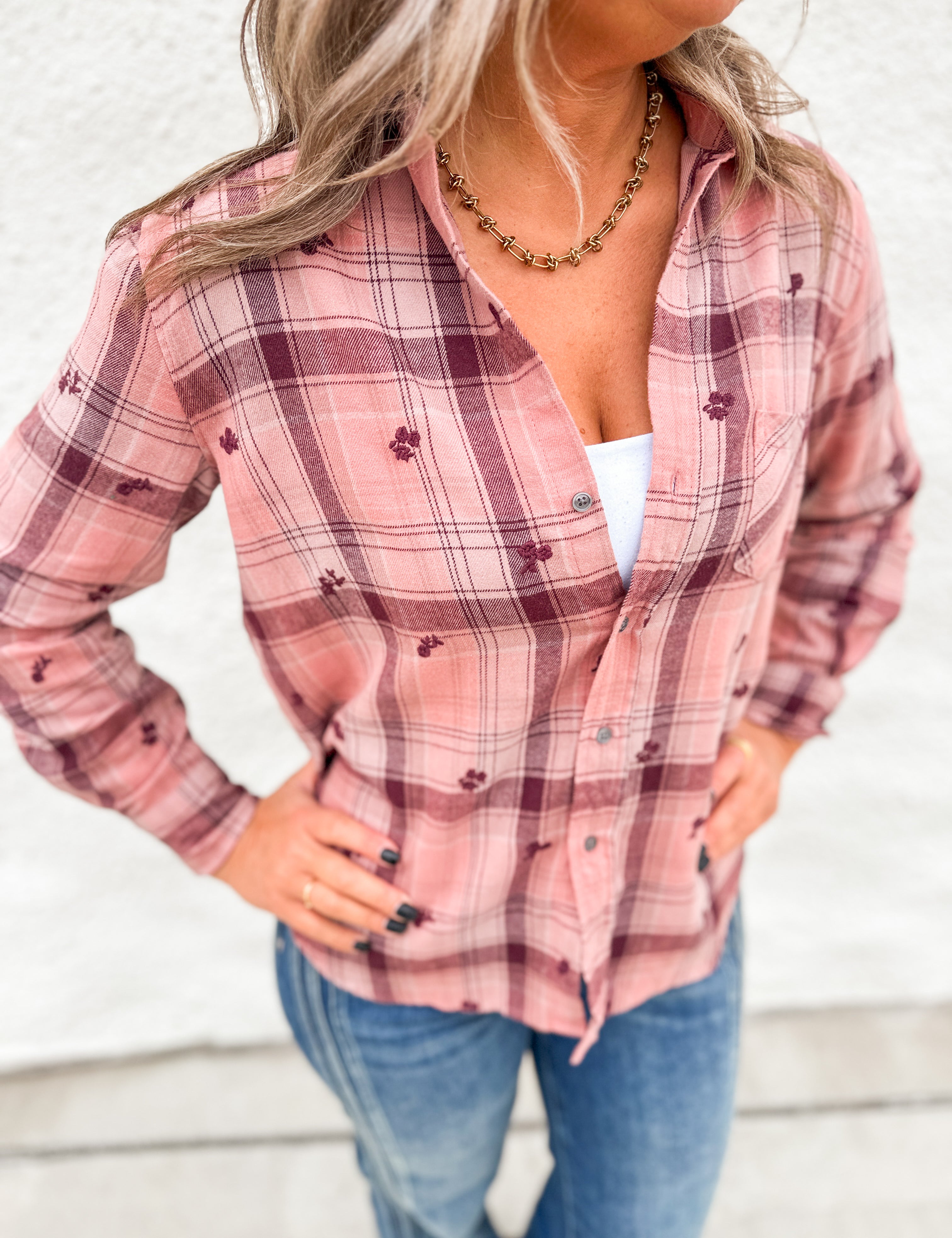 The Galina Button Down Top by Dear John Denim
