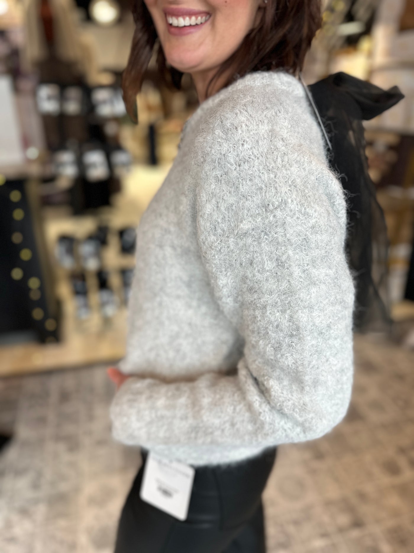 The Berkley Bow Tie Sweater