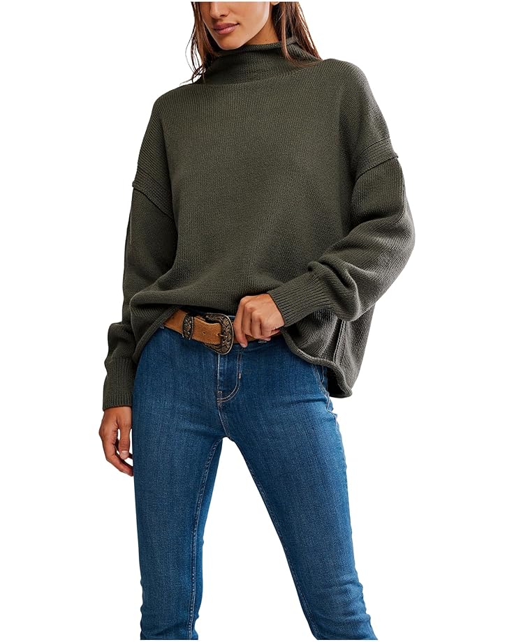 FREE PEOPLE The WTF Torres Roll Neck Sweater