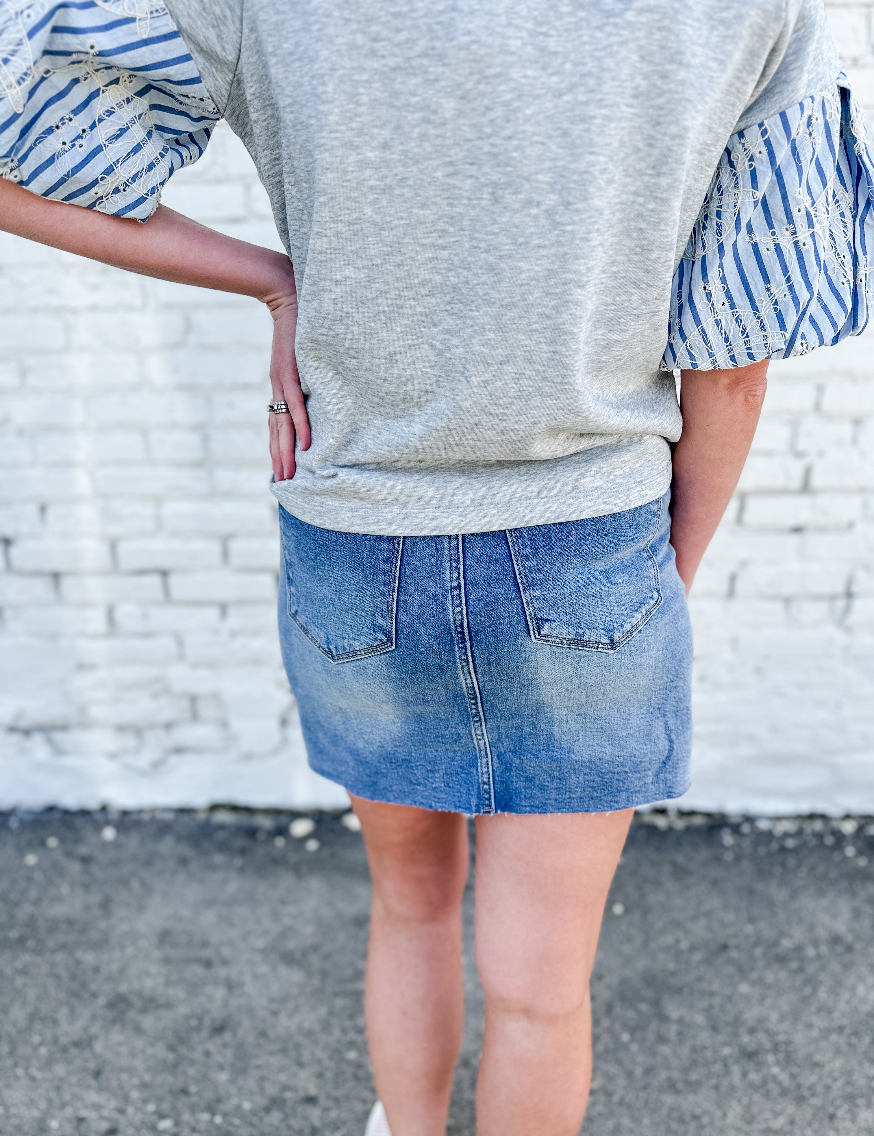 The Quinn Denim Skirt by Dear John Denim