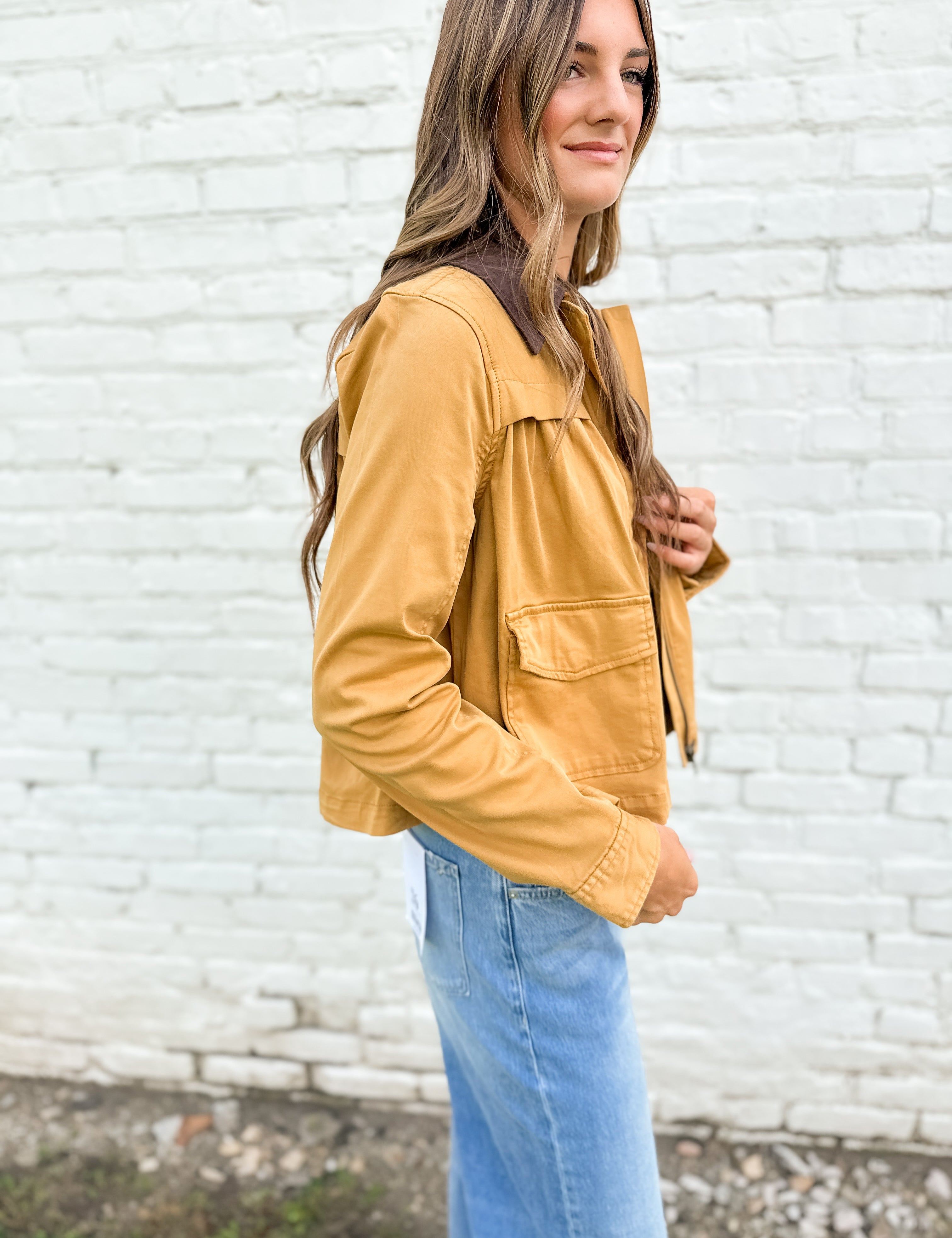 The Collared Swing Jacket by Liverpool