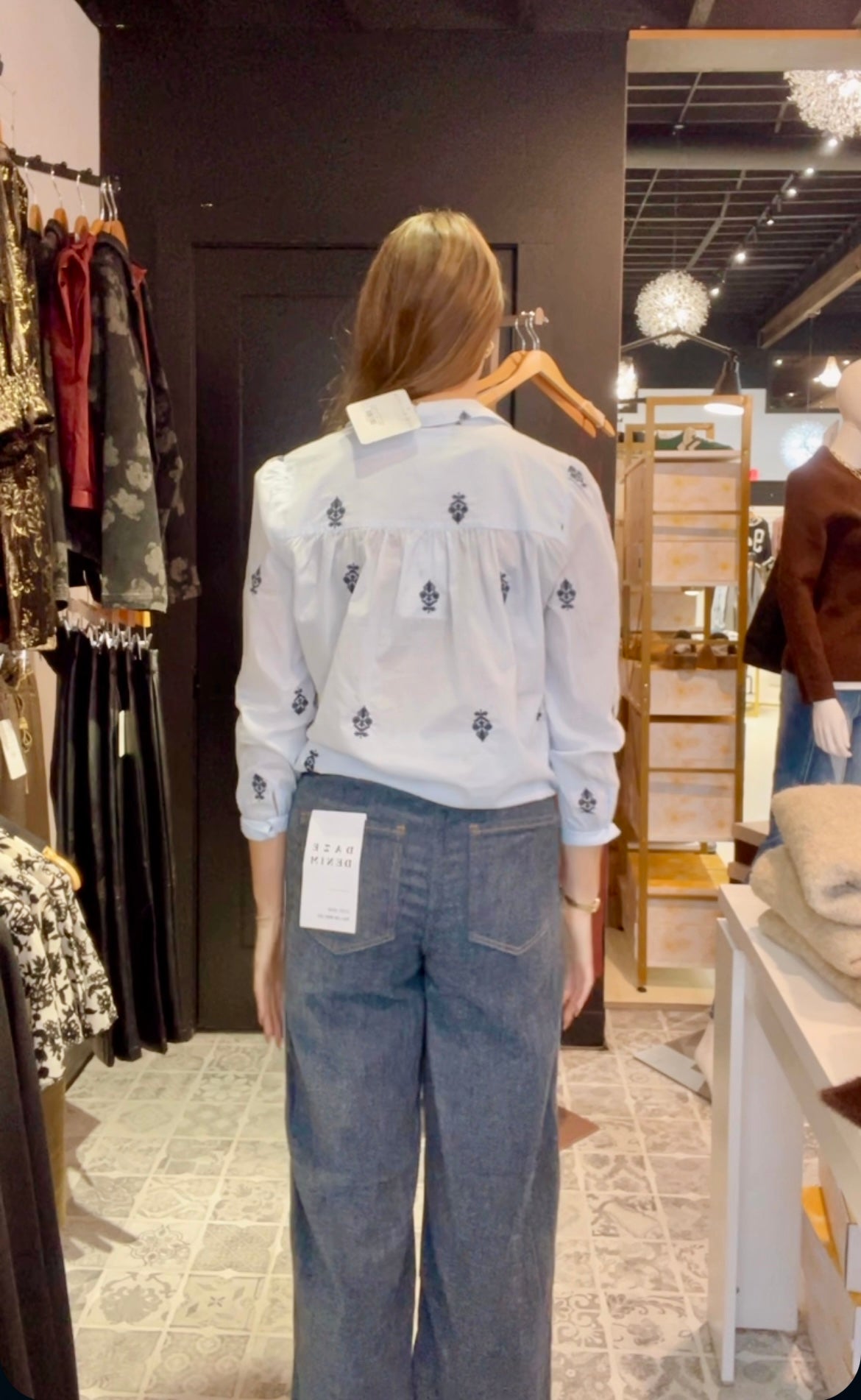 DAZE The Cozy Jean Wide Leg Pull On