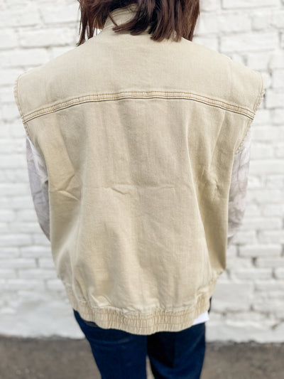 The Sophie Denim Vest