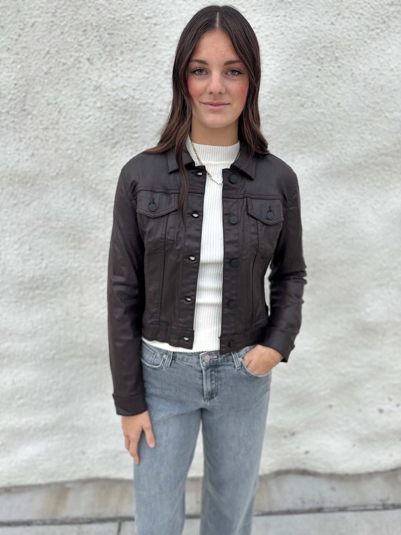 KUT from the KLOTH The Julia Crop Jacket