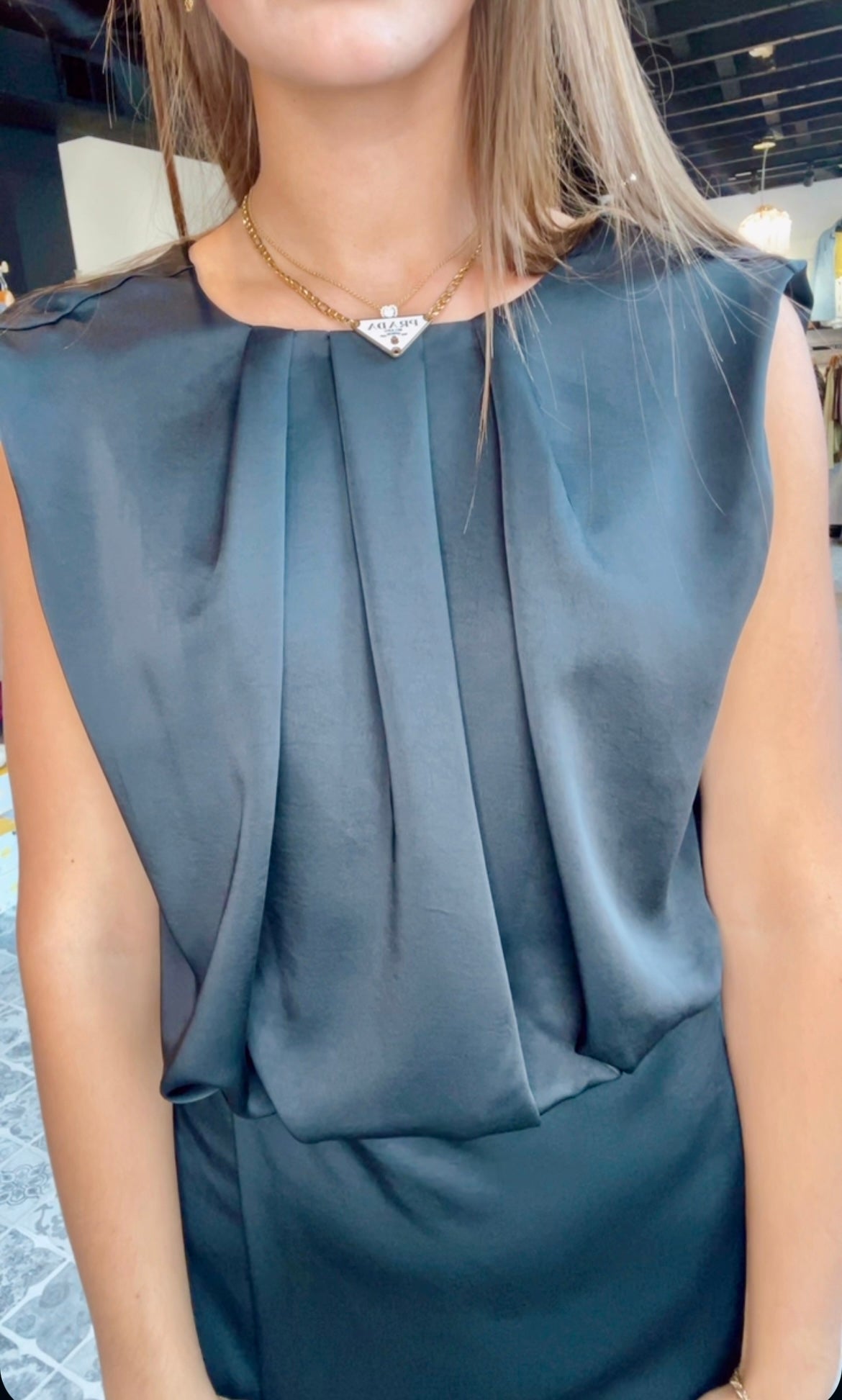 The Miranda Satin Romper