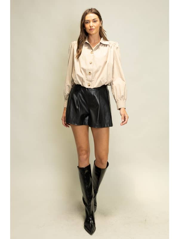 The Leslie Bubble Hem Jacket
