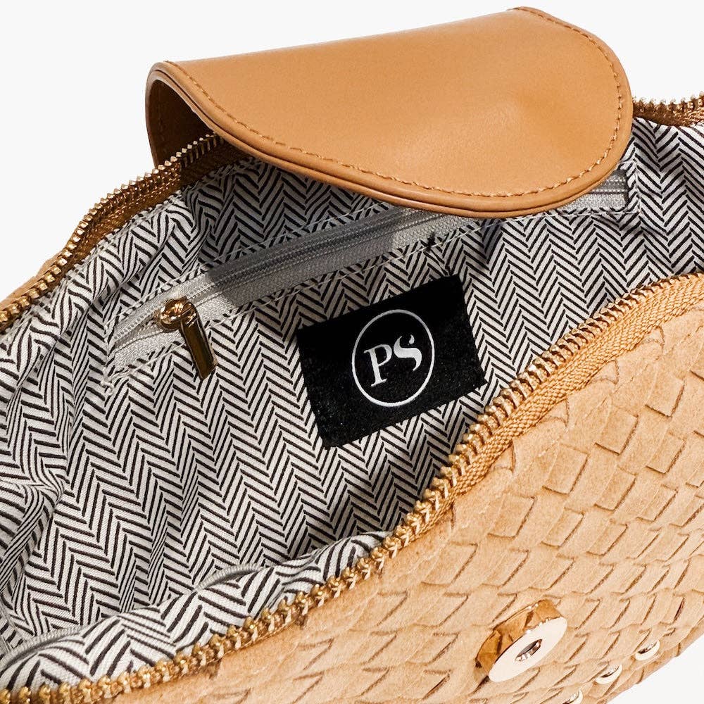 The Selena Suede Flap Crossbody