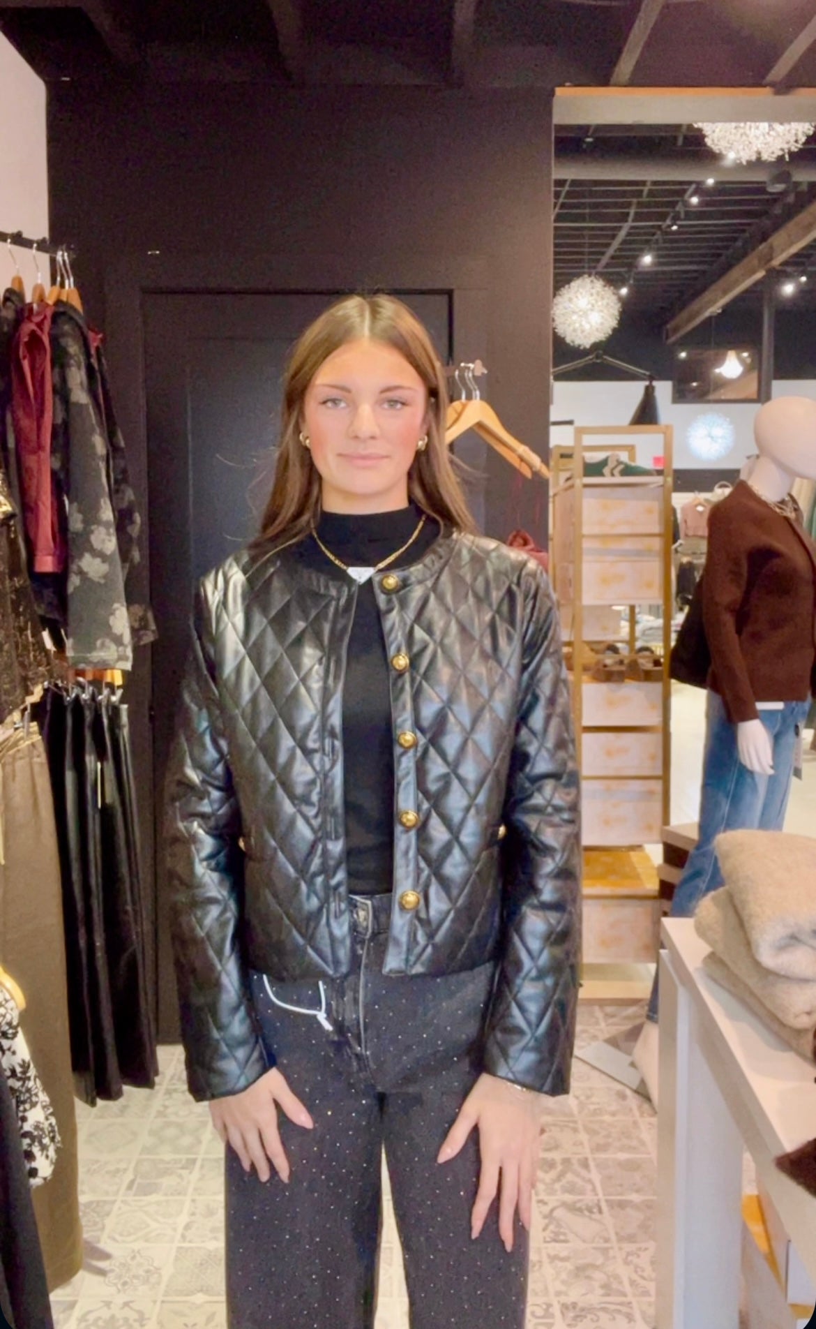 DEAR JOHN The Bonheur Quilted Jacket