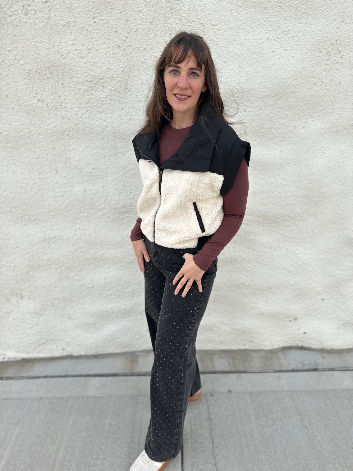 DEAR JOHN The Rosalia Sherpa Vest