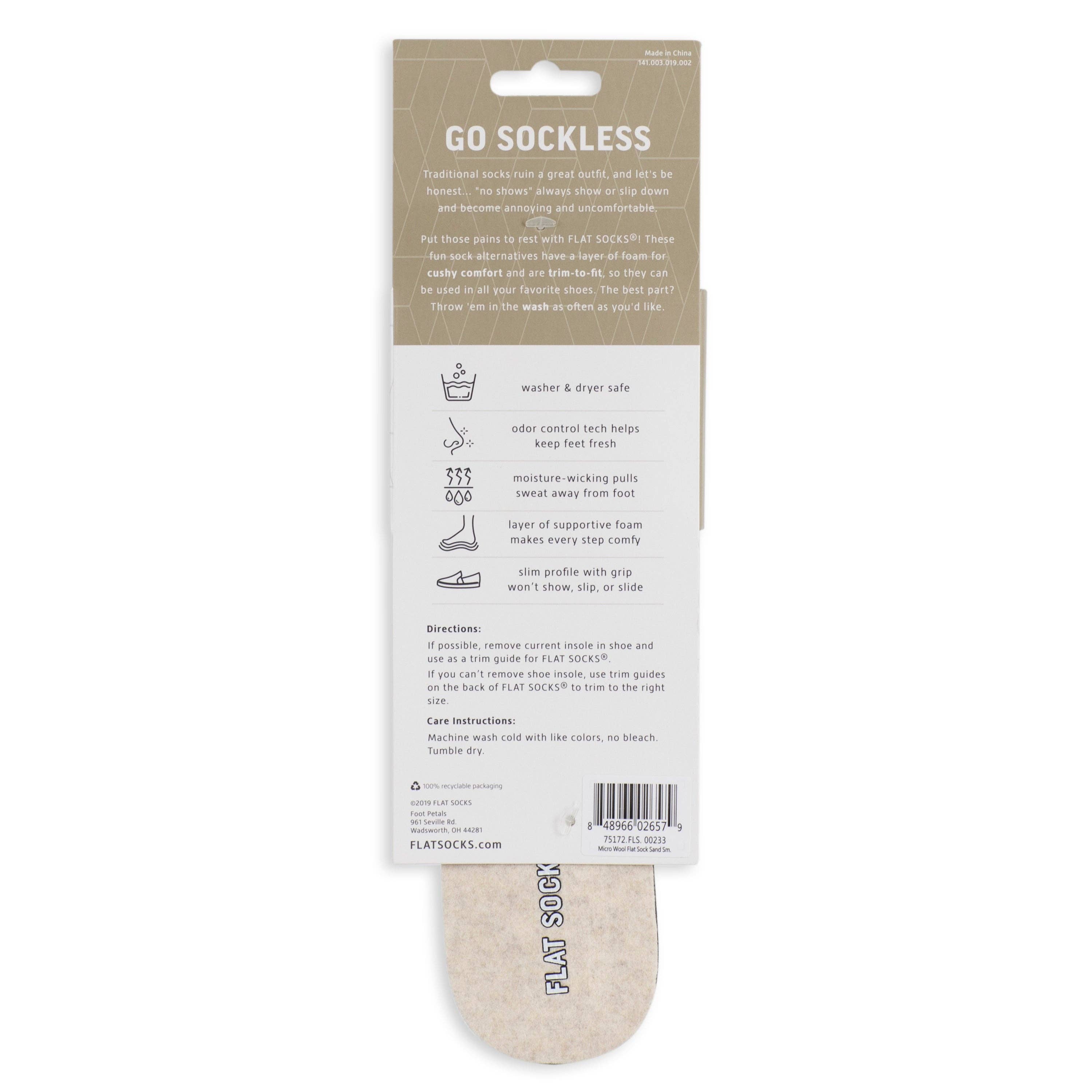 Sand FLAT SOCKS