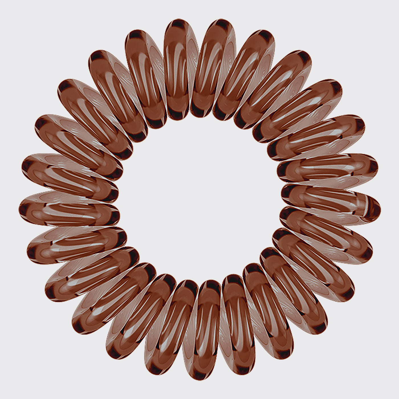 KITSCH The Spiral Hair Ties 8 Pack - Brunette