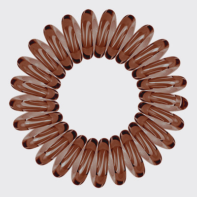 KITSCH The Spiral Hair Ties 8 Pack - Brunette