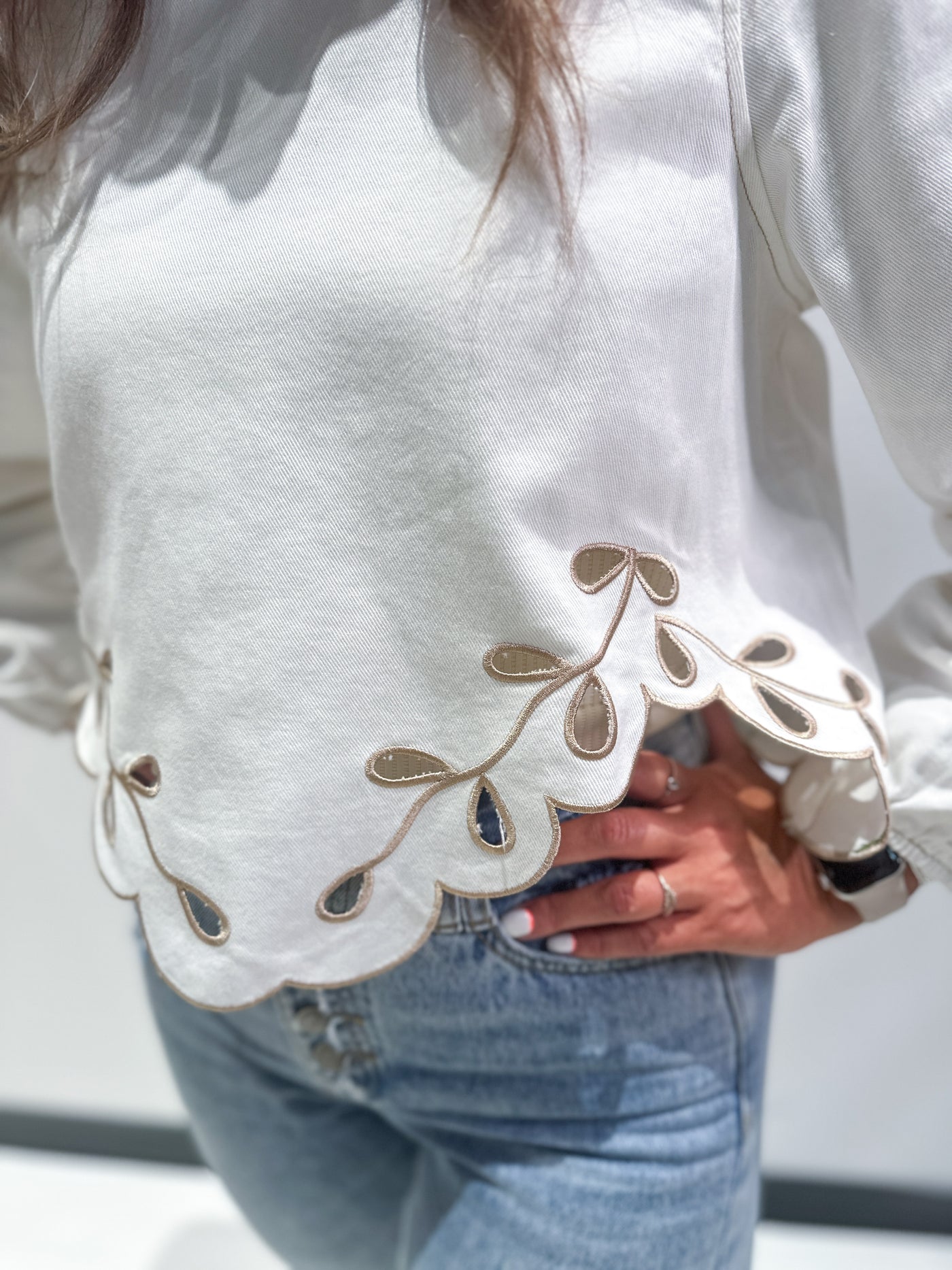 The Evie Detail Blouse