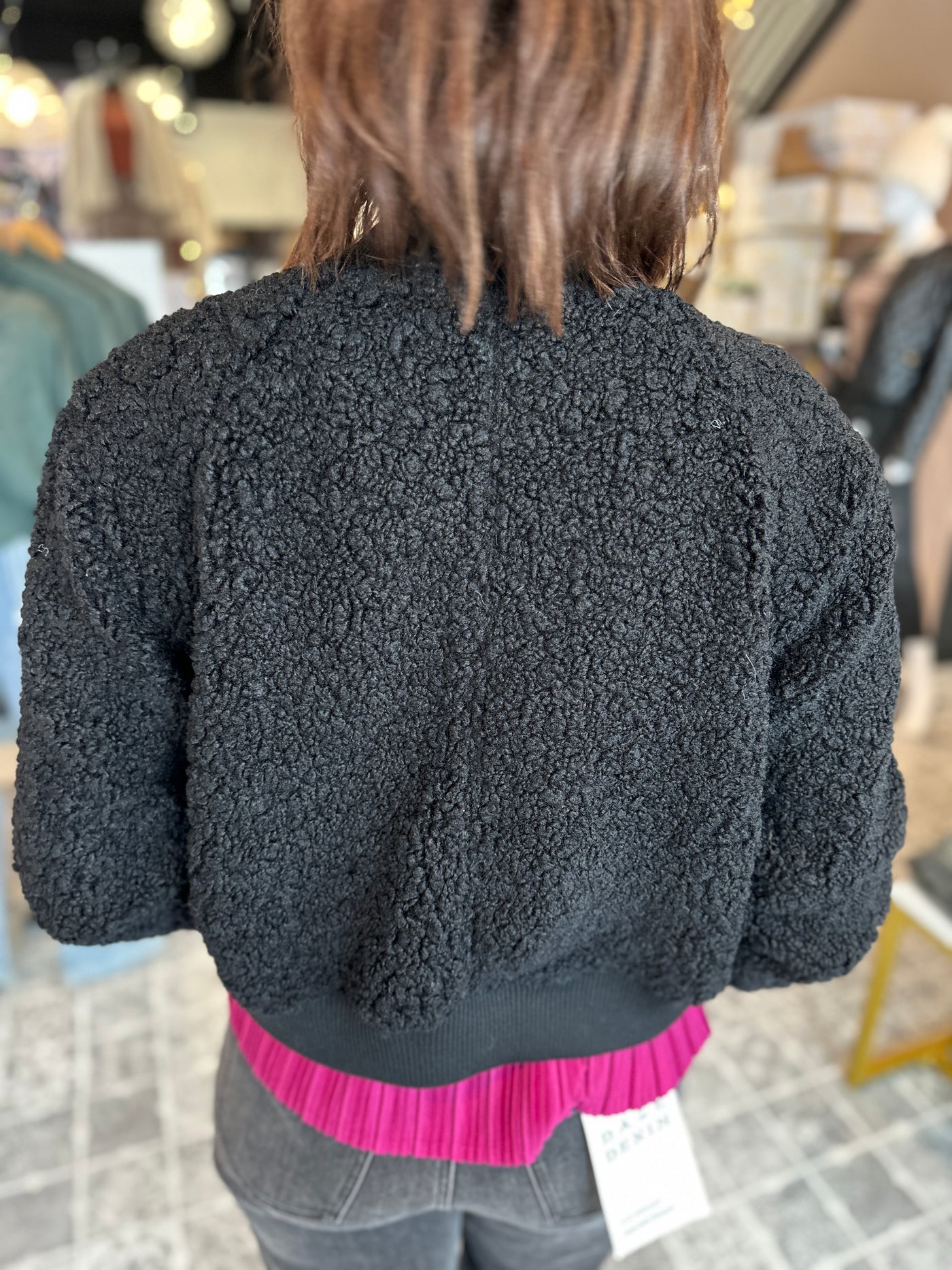 DEAR JOHN The Felicia Sherpa Jacket