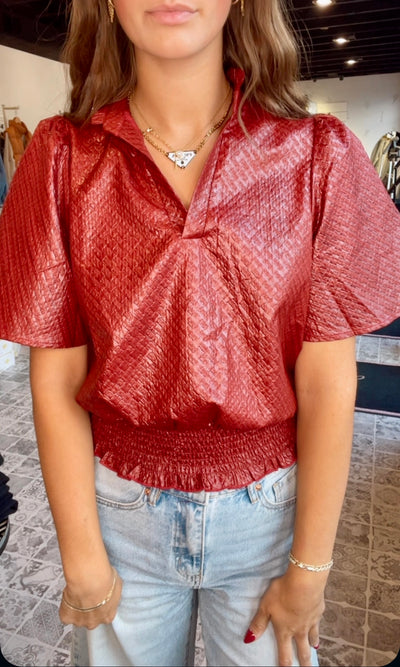 The Darian Textured Top