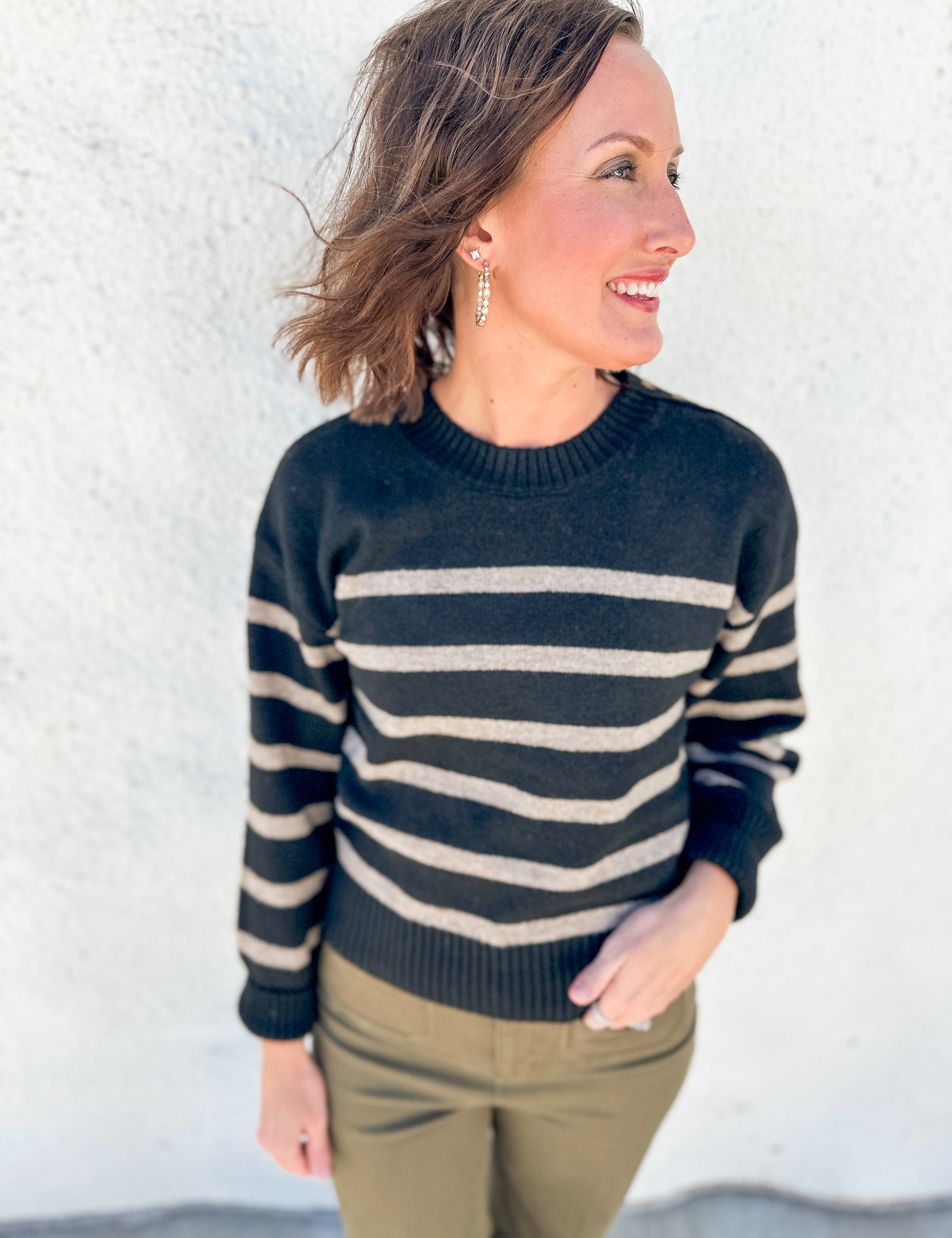 The Fiona Button Detail Sweater