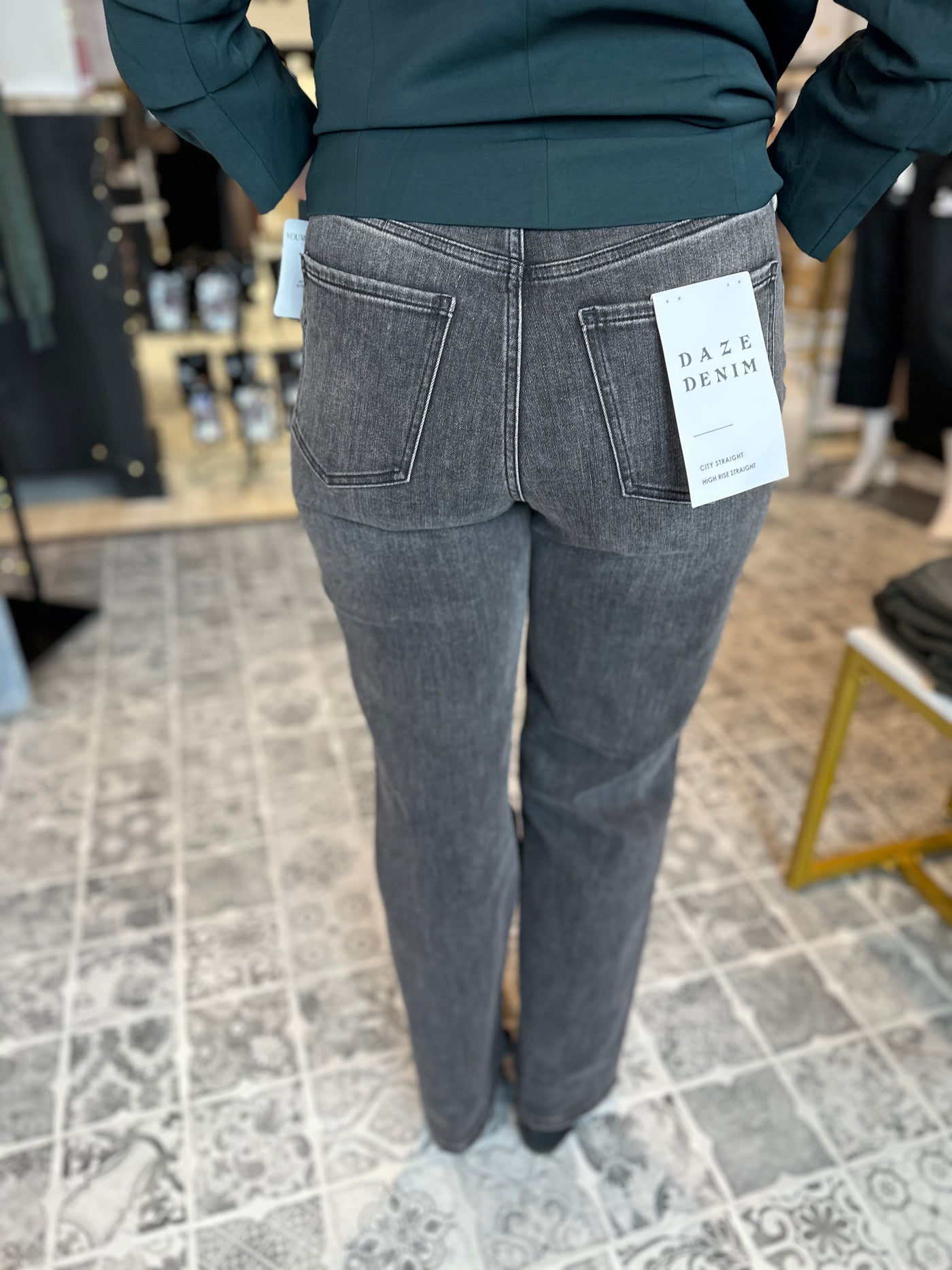 DAZE The City Straight High Rise Straight