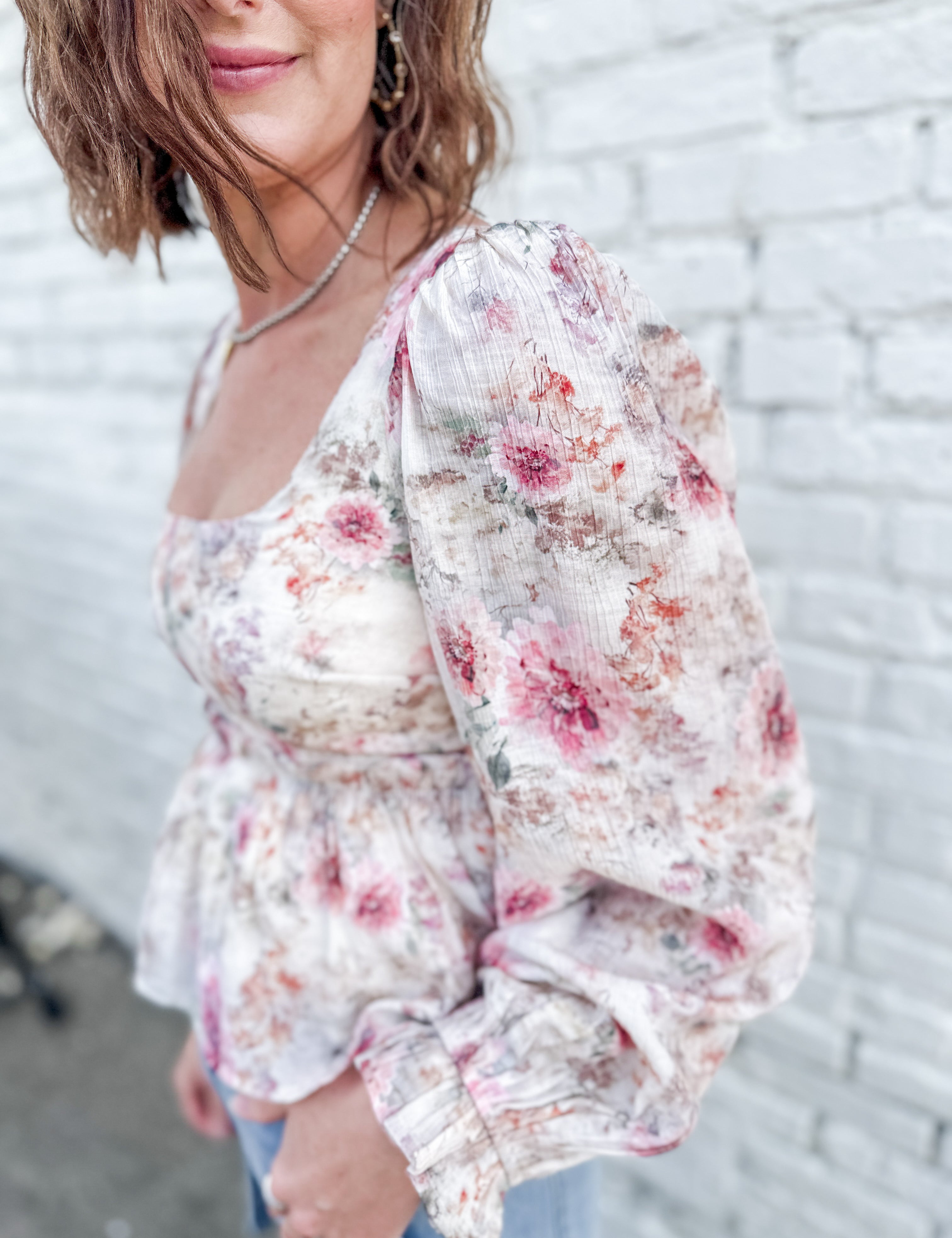 The Samantha Floral Top