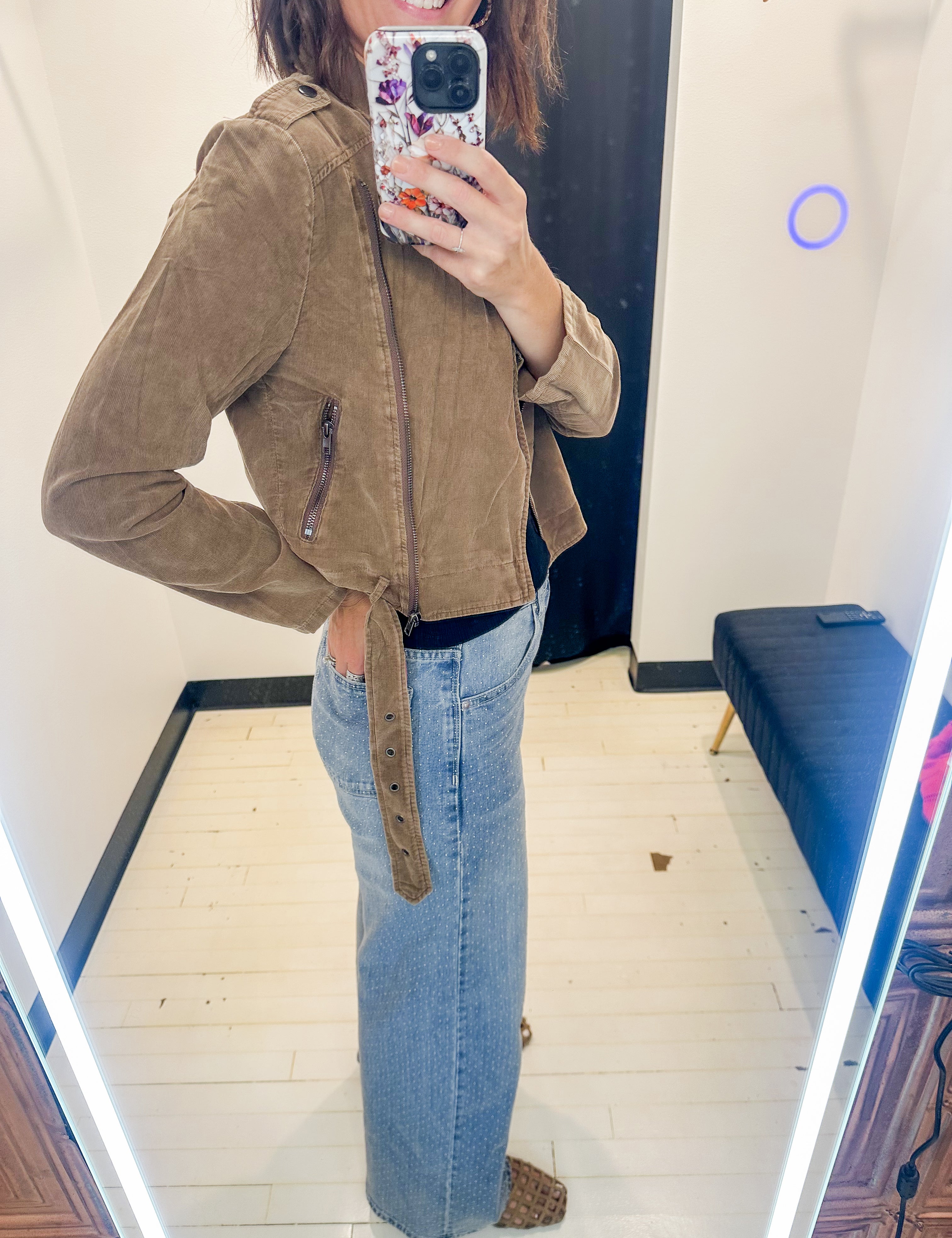 The Get Like This Moto Jacket by Sadie and Sage